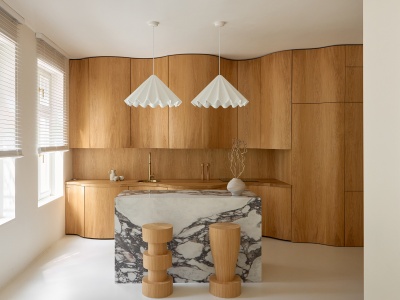 Apartament inspirowany falami. Minimalizm w Sopocie