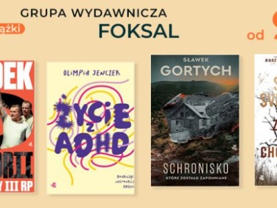 Promocje dnia – 12.09.2025: WAB, Znak x3, MG od 2,39 zł, Lem, Czwarta Strona, Albatros, Janicki, Thilliez 