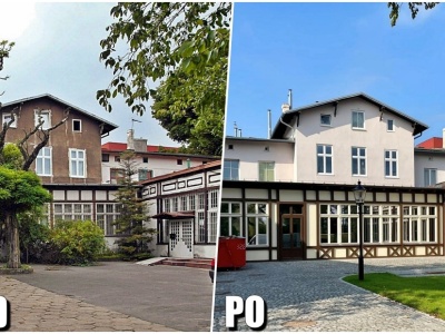 Café Halbe Alee. Dawny lokal jest prawie gotowy