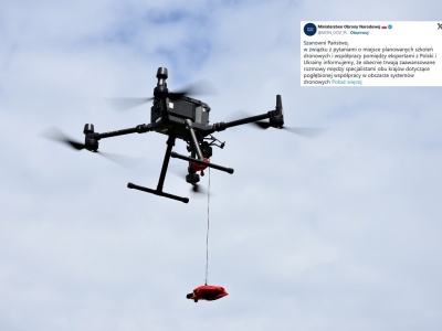 Szkolenia dronowe z Ukraińcami mają odbywać się w Polsce!