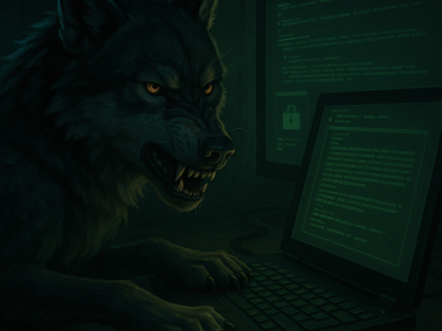 Szyfrowanie danych, usuwanie backupów, zacieranie śladów… analiza ransomware Dire Wolf