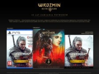 Preorder Wiedźmin 3 Edycja Jubileuszowa na PC, PS5 i XSX + Steelbook od 115 zł w Gamefinity!