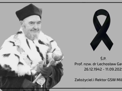 Zmarł Prof. nzw. dr Lechosław Gawrecki – Założyciel i Rektor Gnieźnieńskiej Szkoły Wyższej Milenium