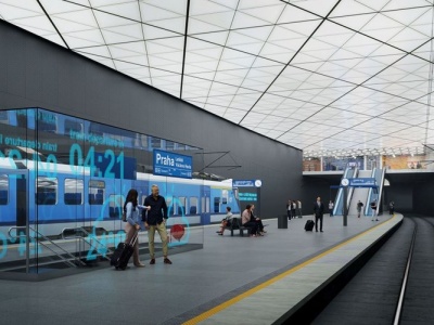 Praga: Podziemna stacja kolejowa na lotnisku z pozwoleniem na budowę
