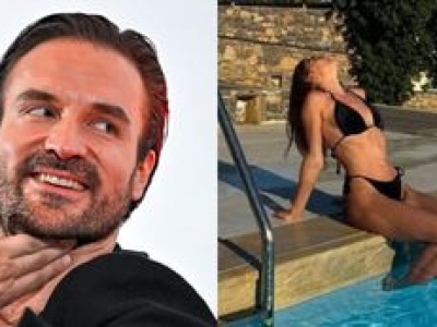 Joanna Opozda smaży się w bikini, a Piotr Stramowski komplementuje: 