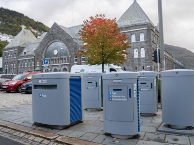 Norwegia bez śmieciarek: podziemny system w Bergen