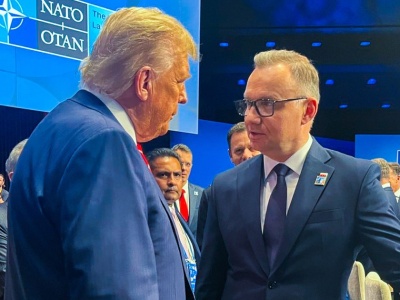 Duda wymownie o reakcji Trumpa. 