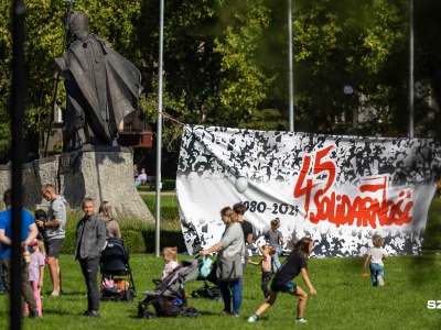 Festyn z okazji 45. rocznicy podpisania Porozumień Sierpniowych i powstania NSZZ „Solidarność” [ZDJĘCIA]