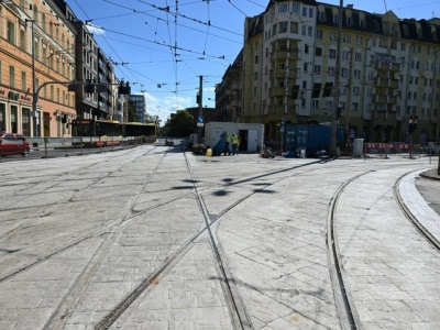 Tramwaje i autobusy wróciły na skrzyżowanie Pomorska/Dubois.