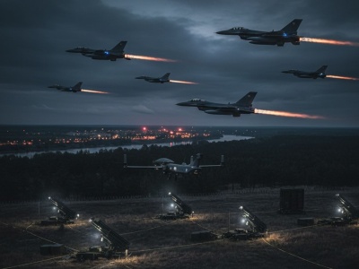 Alert powietrzny w Polsce! Wojskowe lotnictwo operuje w przestrzeni powietrznej przy granicy z Ukrainą!