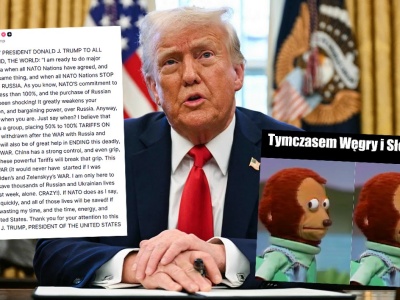 Trump obiecuje nałożenie sankcji na Rosję, jeśli kraje NATO przestaną kupować rosyjską ropę