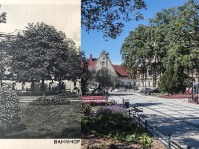 Świdnica wczoraj i dziś. Plac Grunwaldzki