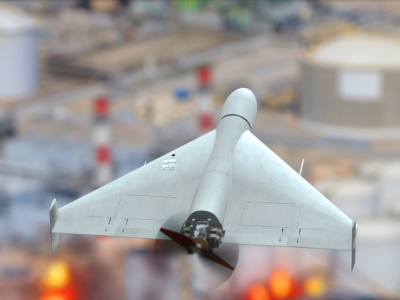 Ukraiński dron zaatakował 1400 km od granicy. Uderzył w rosyjską rafinerię