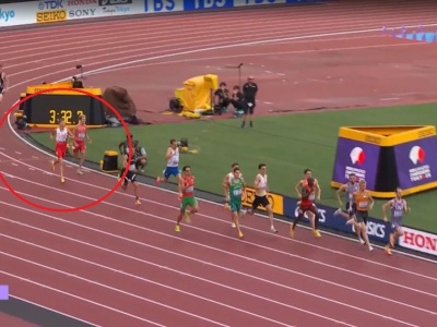 MŚ. Było 100 metrów do mety. Polak nagle stanął