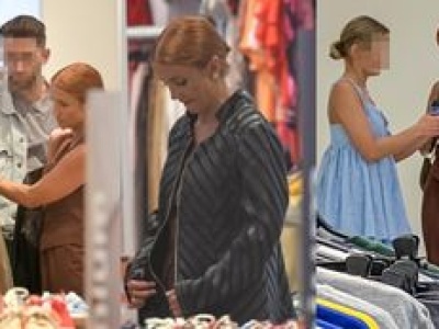 Katarzyna Zielińska szykuje się na jesień, buszując w lumpeksie. W zakupach pomagał jej stylista