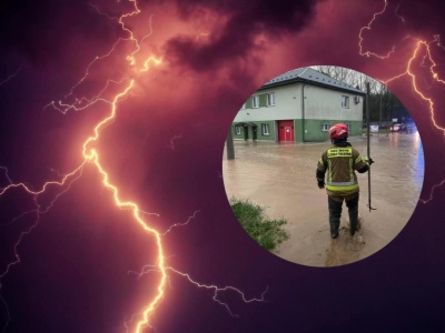 Burze z intensywnymi opadami na Podkarpaciu. Rzeszów z ostrzeżeniem pierwszego stopnia