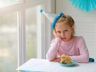 Nikt nie przyszedł na urodziny pięciolatki. 