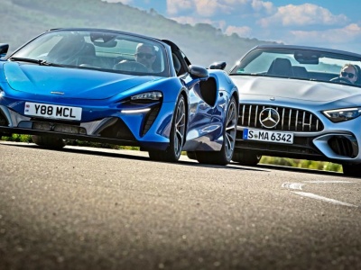 McLaren Artura Spider i Mercedes-AMG SL 63 – owoce motoryzacyjnego rozstania