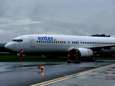 Samolot wypadł z pasa. Lotnisko w Krakowie zamknięte