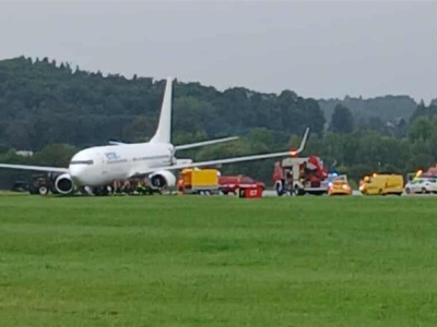 Samolot wypadł z pasa na lotnisku w Balicach. Linia Enter Air zabrała głos