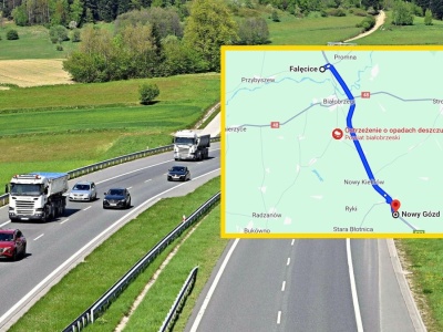 Przez 14 km ciągle kontrolują cię kamery. To jedyna taka droga w Polsce