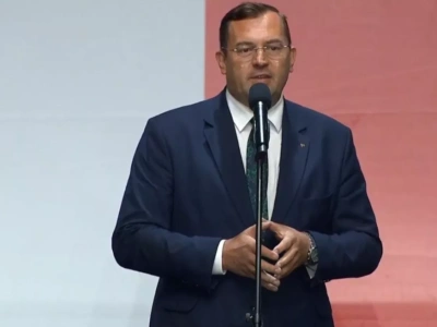 Dożynki Prezydenckie 2025. Minister Krajewski zapowiada ustawy, kredyty i walkę z Mercosur