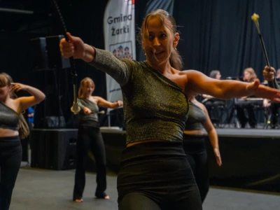 Mażoretki z Domu Kultury im. Zdzisława Krudzielskiego w Jaworznie