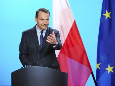 Sikorski chce przechwytywać rosyjskie drony nad Ukrainą. Wywiad dla „FAZ”