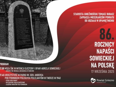 Gniezno uczci 86. rocznicę napaści sowieckiej na Polskę