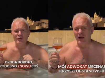 Mazurek odpowiada na atak Wysockiej-Schnepf z... jacuzzi