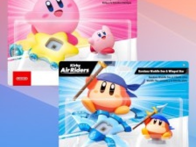 Figurki Amiibo Kirby Air Riders (Banana Waddle Dee oraz Kirby) w polskich sklepach. Ceny od 185 zł