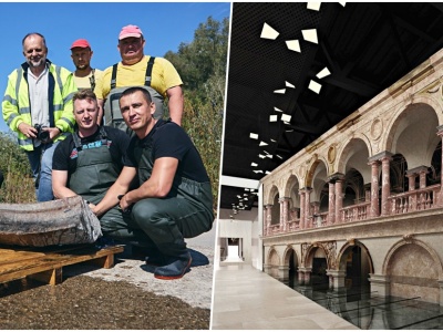 Zabytki w Wiśle. Z rzeki wydobyto kolejne fragmenty architektury