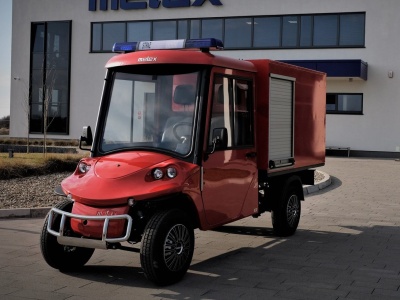 Meleksy jako ekotransportery dla Państwowej Straży Pożarnej