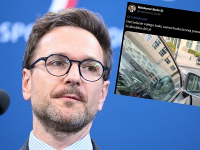 Samochód Waldemara Budy ostrzelany w Brukseli. Europoseł komentuje
