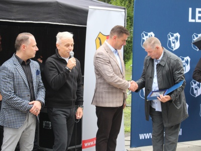 Żużel. Unia doceniła legendy! Gollob i Buśkiewicz wyróżnieni! (ZDJĘCIA)