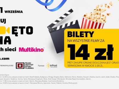 Święto Kina nadchodzi! – przez dwa dni bilety w Multikinie za 14 zł!