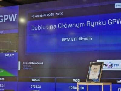 Bitcoin na polskiej giełdzie. GPW powitała ETF na pierwszą kryptowalutę