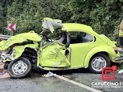 Tragedia na drodze krajowej 75. Nie żyje młoda kobieta [ZDJĘCIA]