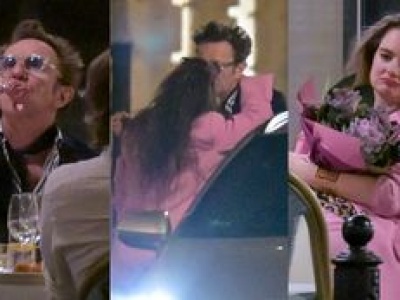 Paweł Wilczak biesiaduje pod osłoną nocy z młodszą o 18 lat Marią Niklińską