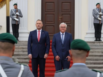 Nawrocki poruszył w Niemczech kwestię reparacji. Berlin przypomniał swoje stanowisko