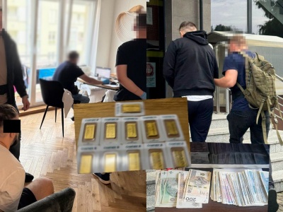Policja złapała gang seryjnych wyłudzaczy kodów BLIK, znaleziono też ich skarby