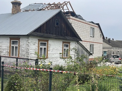 MON zapewnia. Zniszczony dom w Wyrykach zostanie odbudowany na koszt państwa