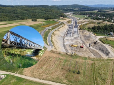 Budowa odcinka S19 na Podkarpaciu wystartowała. Powstaną trzy mosty tymczasowe [ZDJĘCIA, WIDEO]