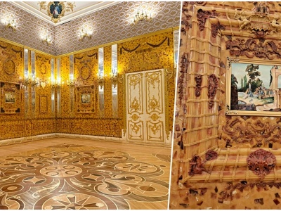 Bursztynowa Komnata w Mamerkach. Polska ma swoją kopię arcydzieła