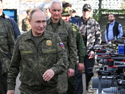 100 tysięcy żołnierzy na manewrach. Putin pojawił się na poligonie