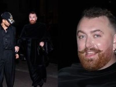 Sam Smith w szykownej kreacji zmierza z partnerem na event w Nowym Jorku. Klasa?