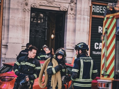 Pożar w restauracji w Madrycie. Ciężko ranni strażacy