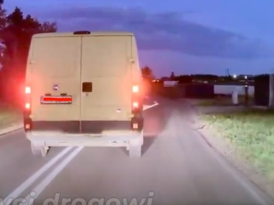 Agresywny kierowca busa gonił kierującą przez pole. Mamy gotowy przepis
