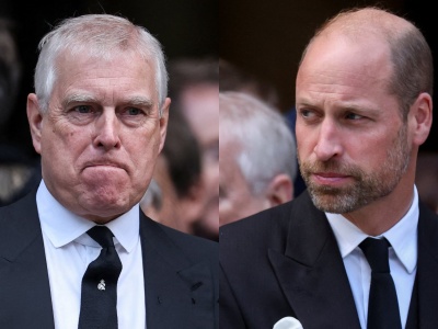 Afera wokół księcia Andrzeja. To, co zrobił na pogrzebie księżnej Kentu, zgorszyło księcia Williama
