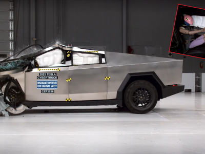 Strach patrzeć na wynik? Cybertruck po nowym crash teście